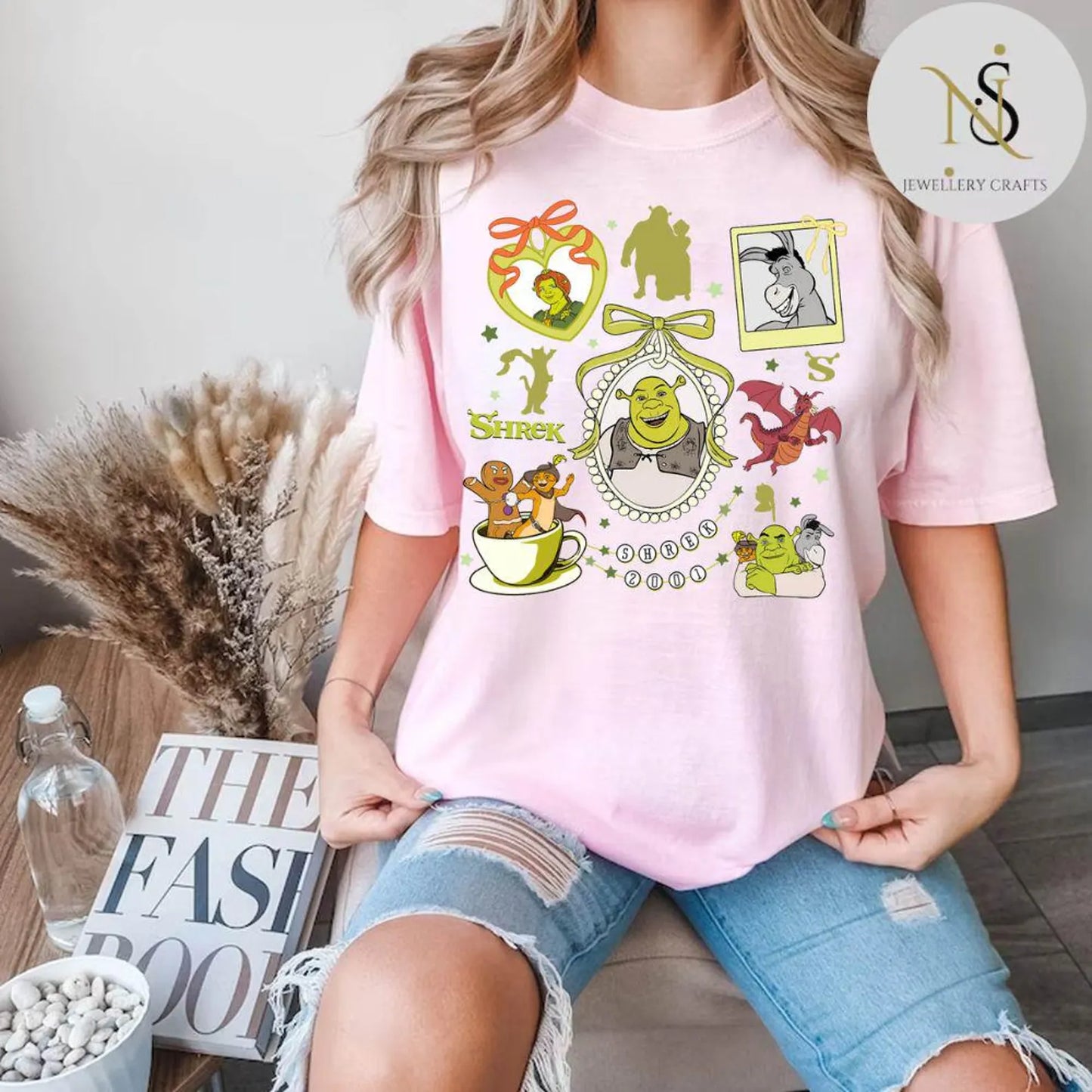 Shrek Coquette Floral Shirt T-Shirt/Sweatshirt/Hoodie