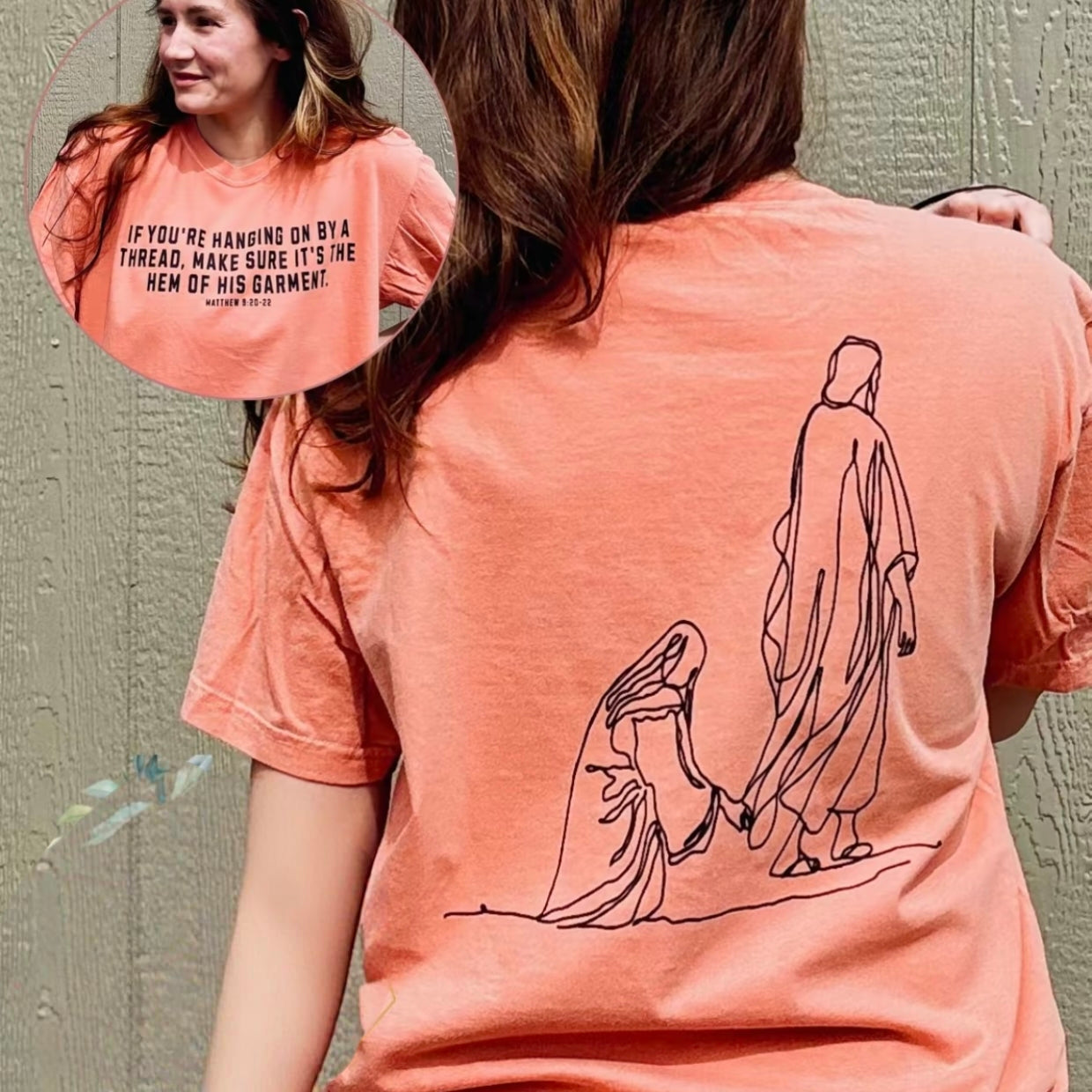 Hang By The Hem Of His Garment Christian T-Shirt/Sweatshirt/Hoodie