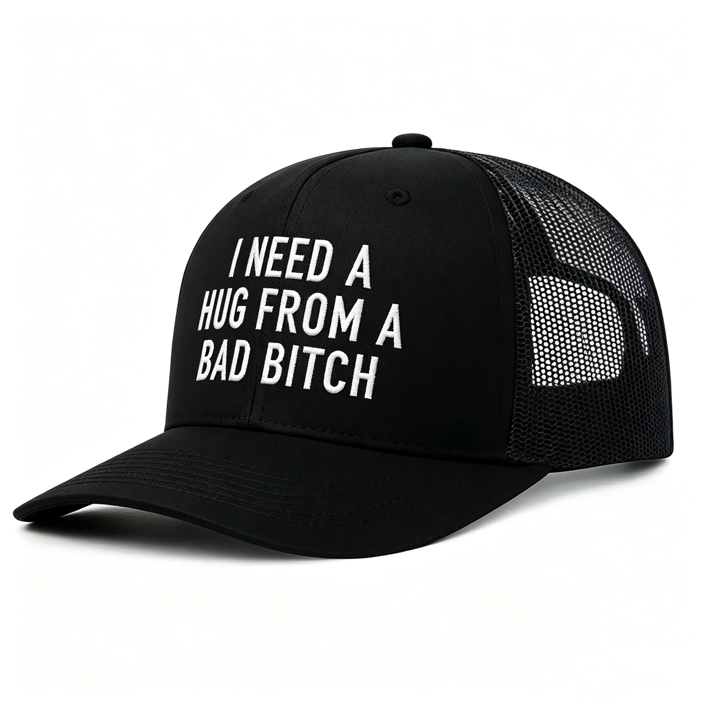 Hug From A Bad B* Embroidered Embroidered Unisex All-Season Hat Baseball Cap
