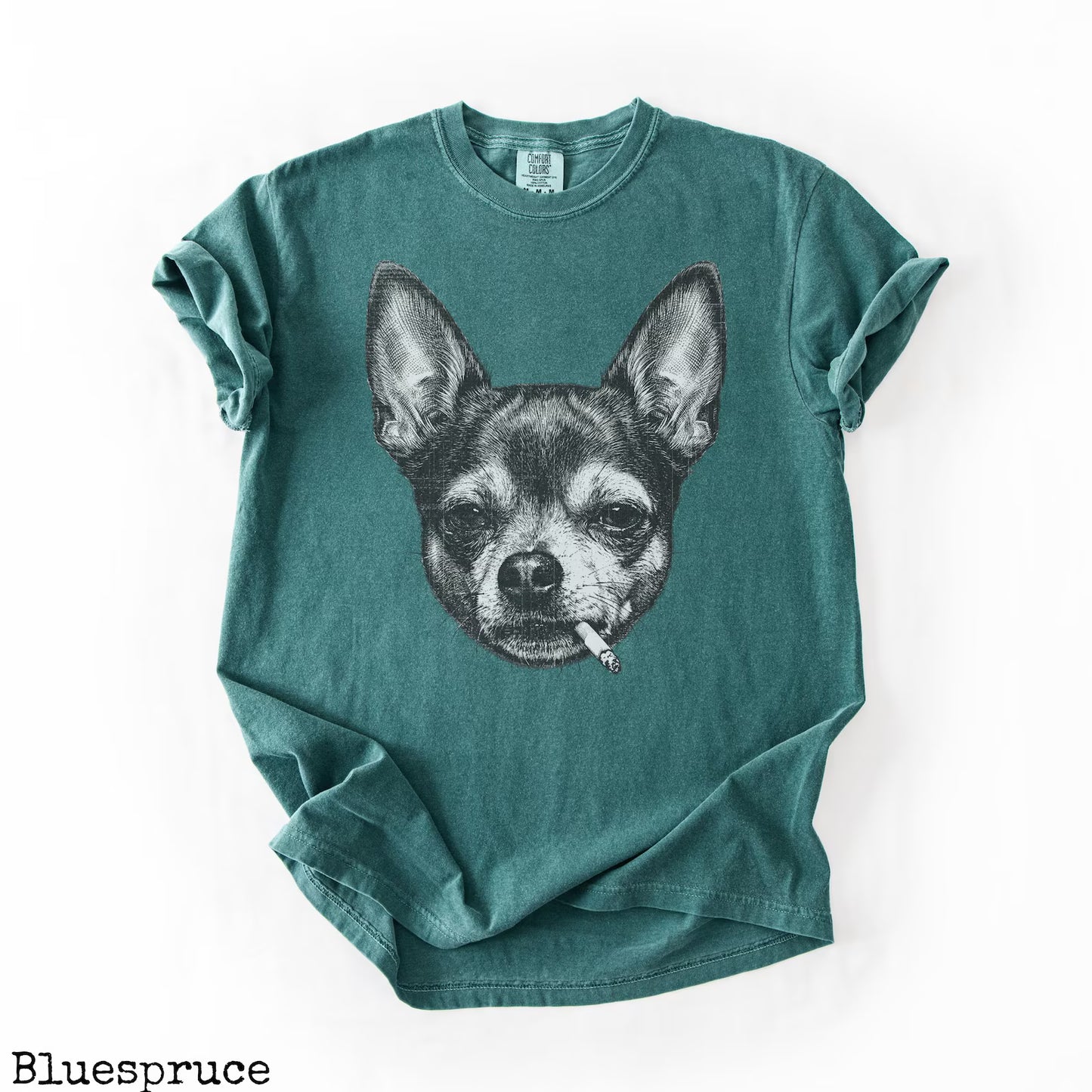 Smoking Chihuahua T-Shirt/Sweatshirt/Hoodie