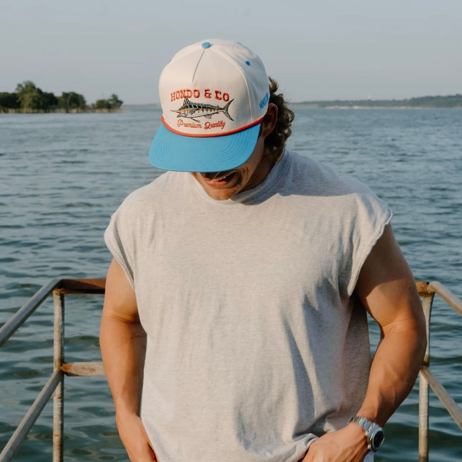 Vintage Marlin Rope Hat