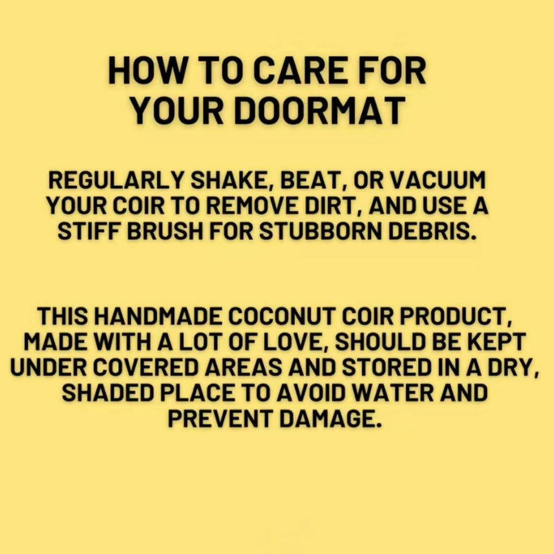 Funny Dog/Cat Warning Doormat