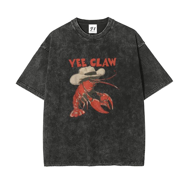 Yee Claw Funny Lobster Graphic T-Shirt/Sweatshirt/Hoodie