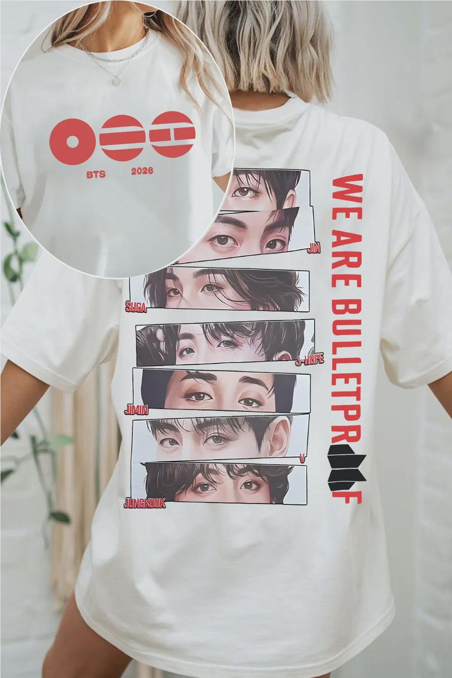 BTS We Are Bulletproof Tour 2026 T-Shirt/Sweatshirt/Hoodie