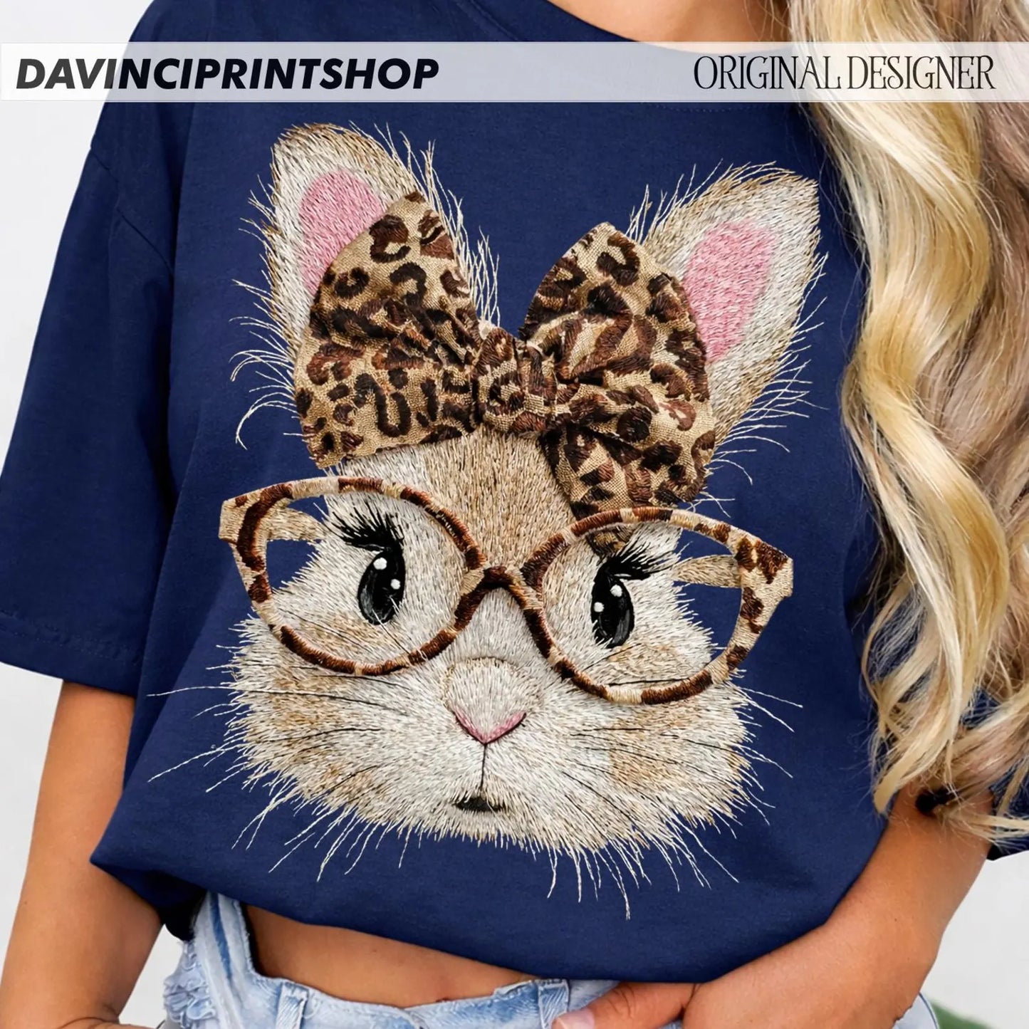 Leopard Easter Bunny T-Shirt/Sweatshirt/Hoodie