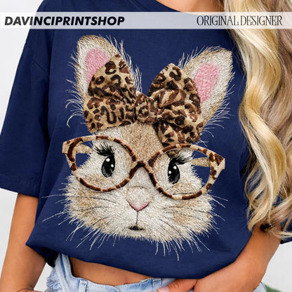 Leopard Easter Bunny T-Shirt/Sweatshirt/Hoodie