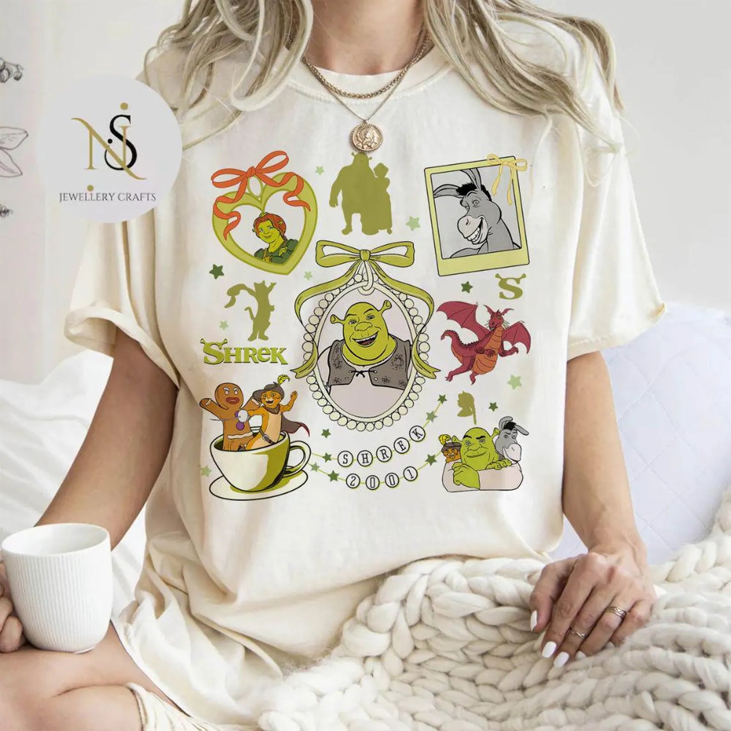Shrek Coquette Floral Shirt T-Shirt/Sweatshirt/Hoodie