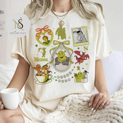 Shrek Coquette Floral Shirt T-Shirt/Sweatshirt/Hoodie
