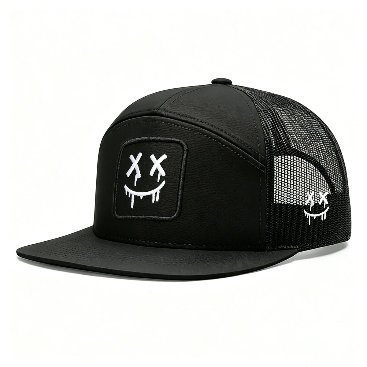 Cartoon Ghost Face Embroidered Unisex All-Season Hat Baseball Cap