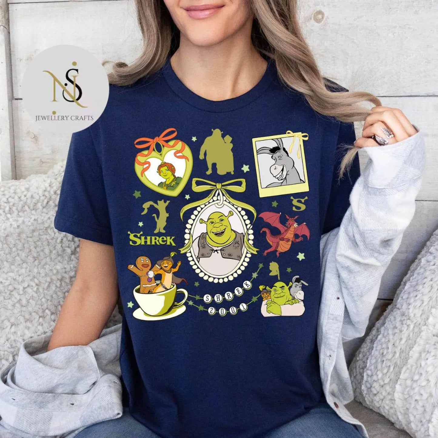 Shrek Coquette Floral Shirt T-Shirt/Sweatshirt/Hoodie