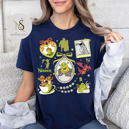 Shrek Coquette Floral Shirt T-Shirt/Sweatshirt/Hoodie
