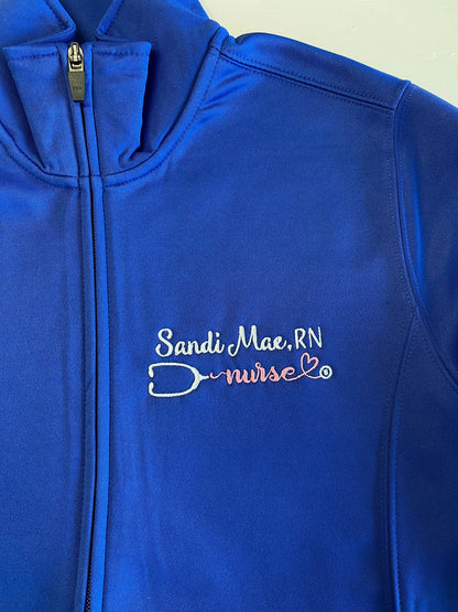 Nurse Custom Quarter Zip Sweatshirt/ T-Shirt/Sweatshirt/Hoodie-1