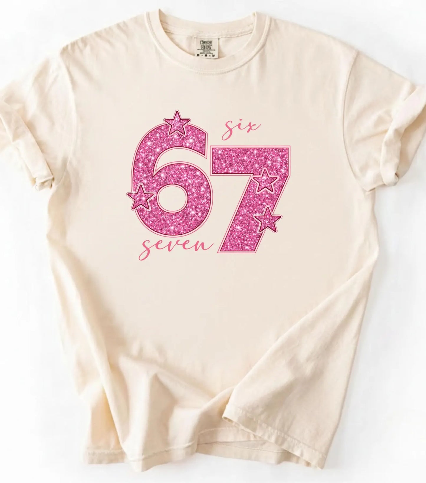 Pink 67 Meme Shirt (Six Seven Trend Tee)