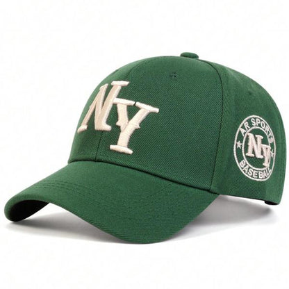 NY Letter Embroidered Unisex All-Season Hat Baseball Cap