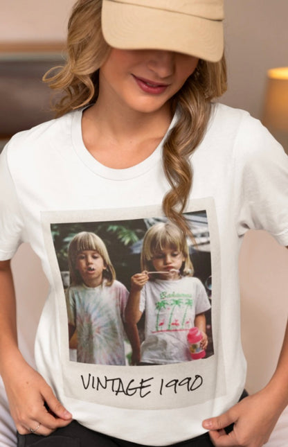 Birthday shirt Vintage Photo T-Shirt/Sweatshirt/Hoodie