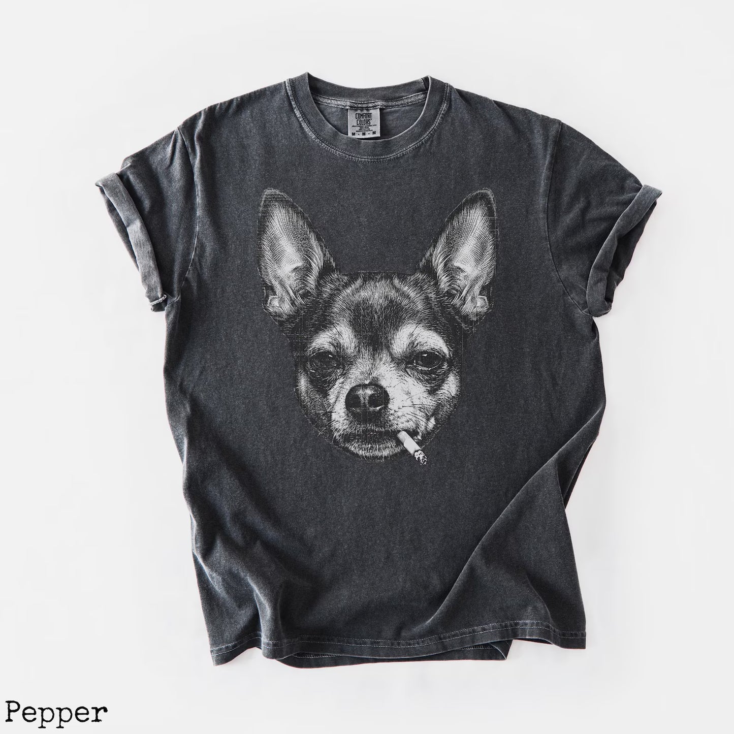 Smoking Chihuahua T-Shirt/Sweatshirt/Hoodie
