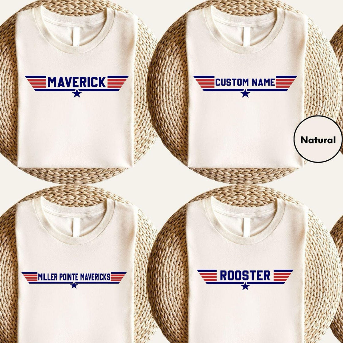 Maverick Goose Viper Custom Name T-Shirt/Sweatshirt/Hoodie