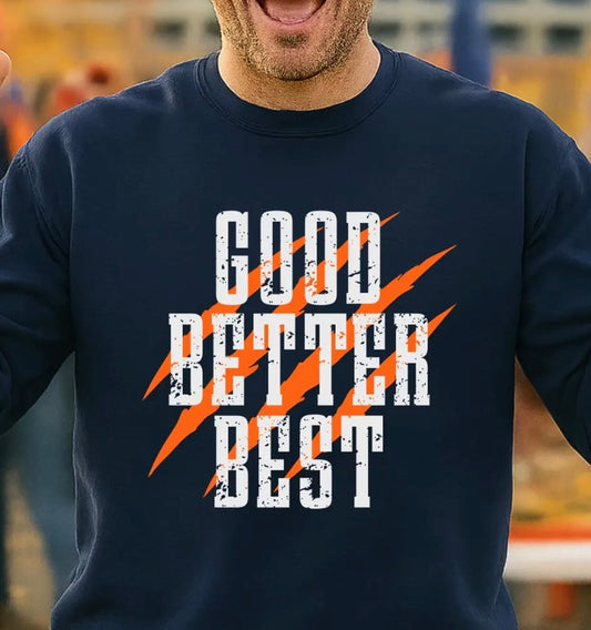 Chicago Football Shirt Good Better Best Never Let It Rest T-Shirt/Sweatshirt/Hoodie
