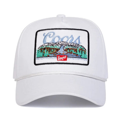 Letter Embroidered Unisex All-Season Hat Baseball Cap