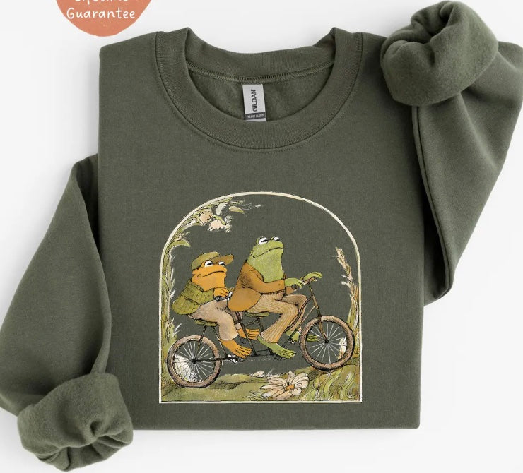 Frog And Toad Crewneck T-Shirt/Sweatshirt/Hoodie