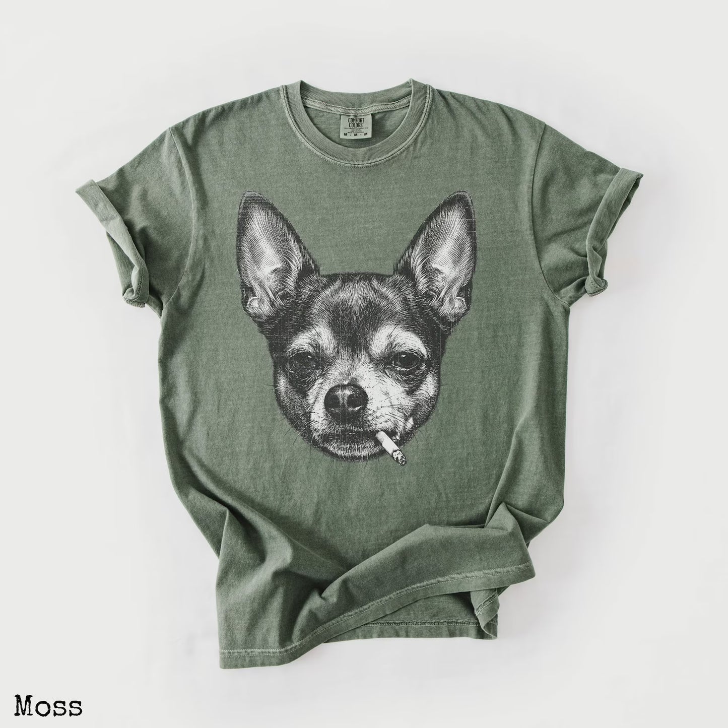 Smoking Chihuahua T-Shirt/Sweatshirt/Hoodie