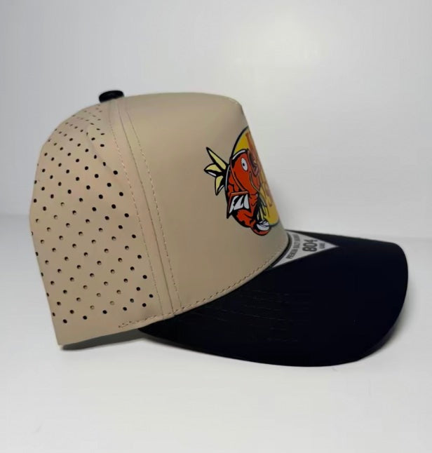 Shiny Krp Pro All New Baseball Cap With Perforated Design and Colorblock Brim