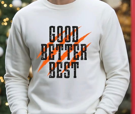 Chicago Football Shirt Good Better Best Never Let It Rest T-Shirt/Sweatshirt/Hoodie