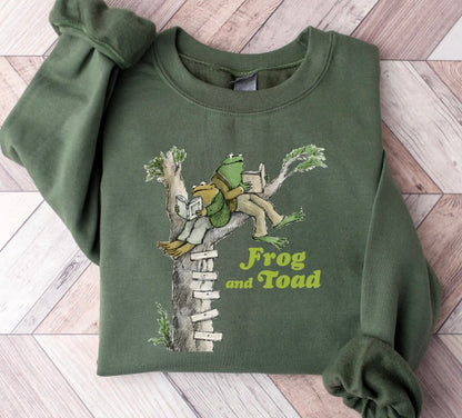 Frog And Toad Crewneck T-Shirt/Sweatshirt/Hoodie