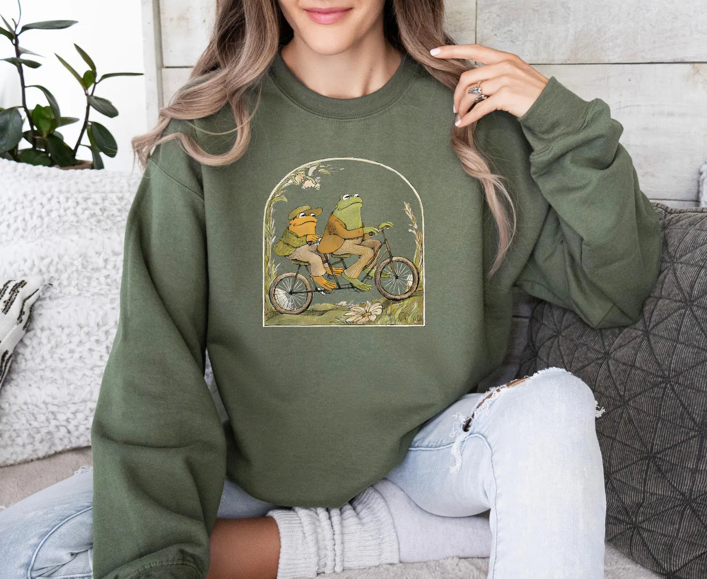 Frog And Toad Crewneck T-Shirt/Sweatshirt/Hoodie