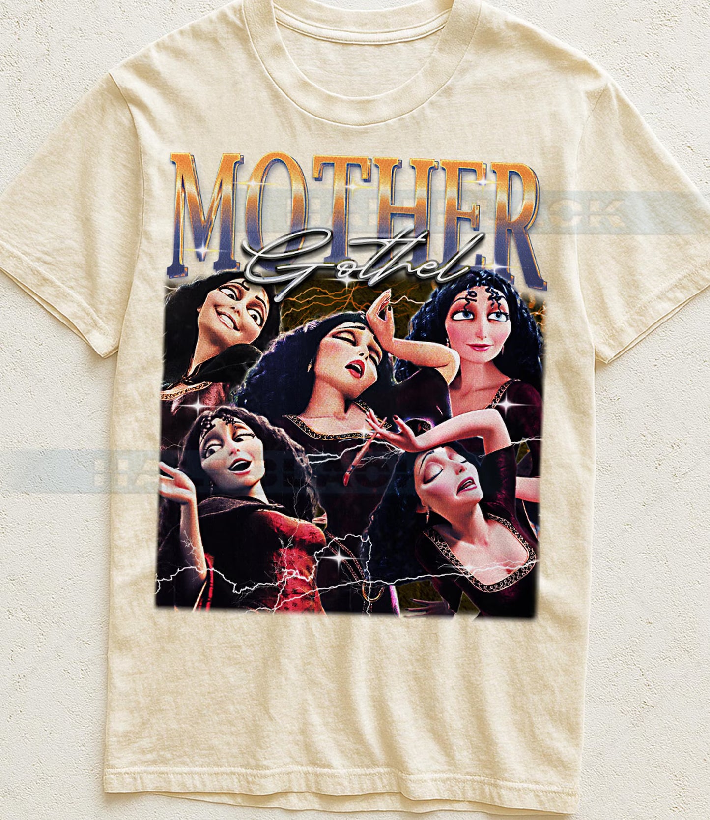 Mother Gothel Shirt, 90s Vintage Retro Bootleg Tower Villainess T-Shirt, Eternal Youth Graphic Tee, Magic Hair Thief Fan Shirt