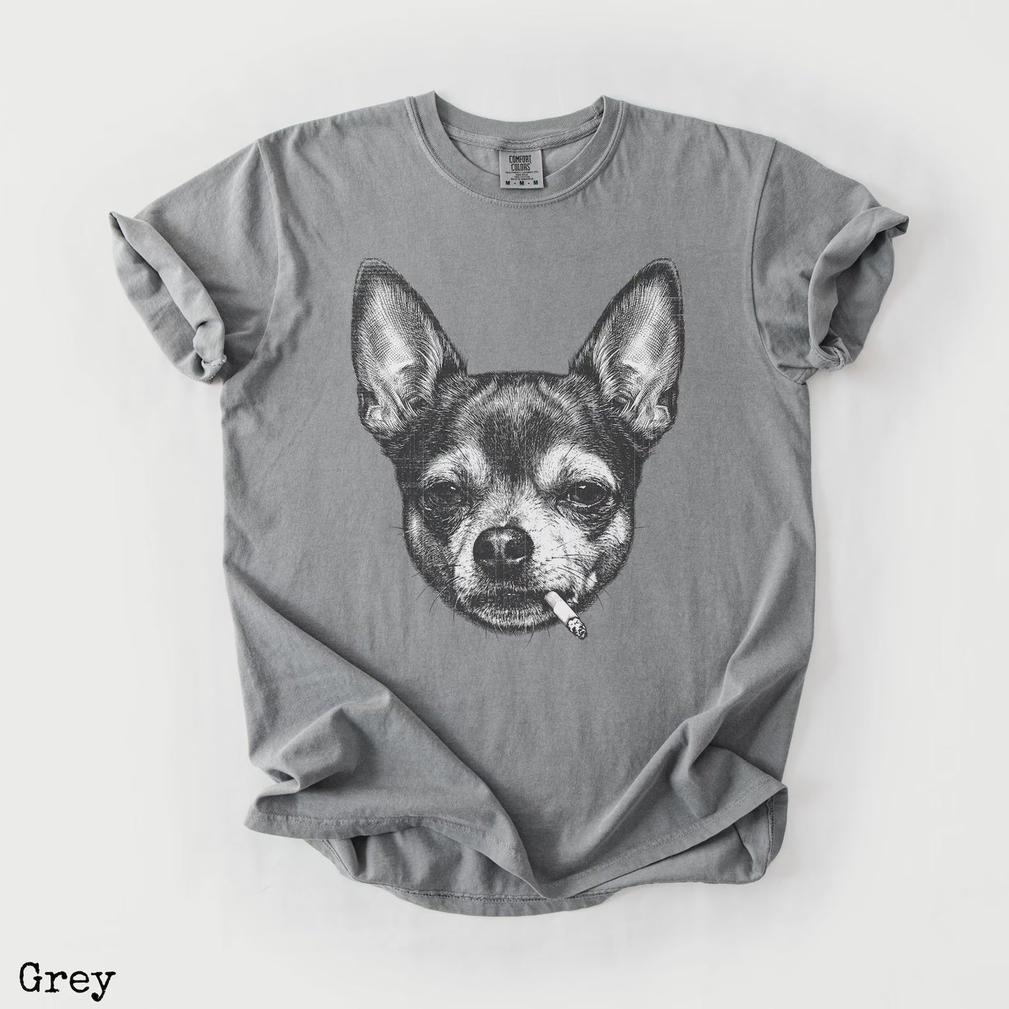 Smoking Chihuahua T-Shirt/Sweatshirt/Hoodie