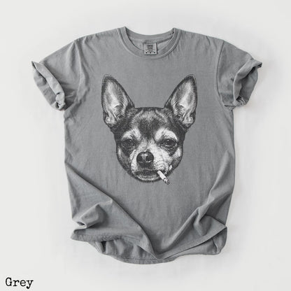 Smoking Chihuahua T-Shirt/Sweatshirt/Hoodie