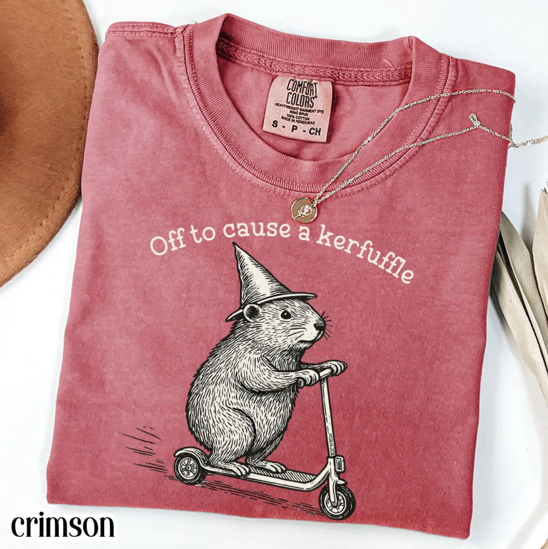 Off To Cause A Kerfuffle  T-Shirt/Sweatshirt/Hoodie