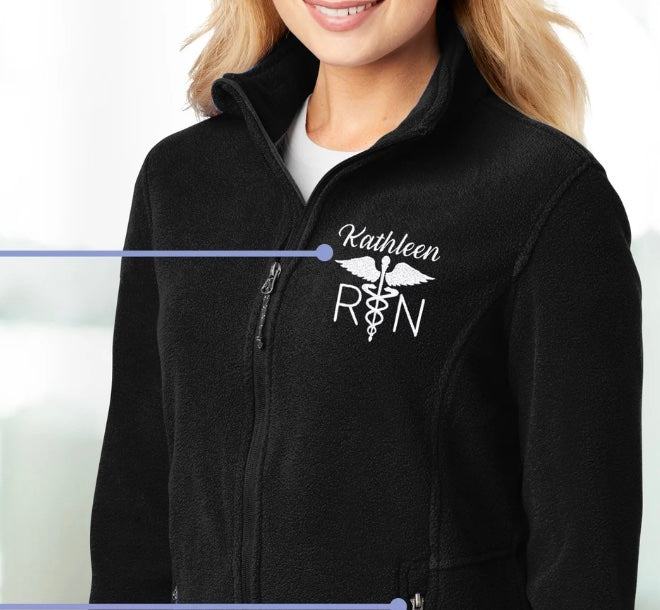 Nurse Custom Quarter Zip Sweatshirt/ T-Shirt/Sweatshirt/Hoodie-1