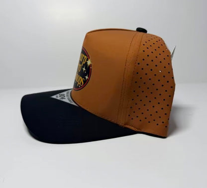Shiny Krp Pro All New Baseball Cap With Perforated Design and Colorblock Brim