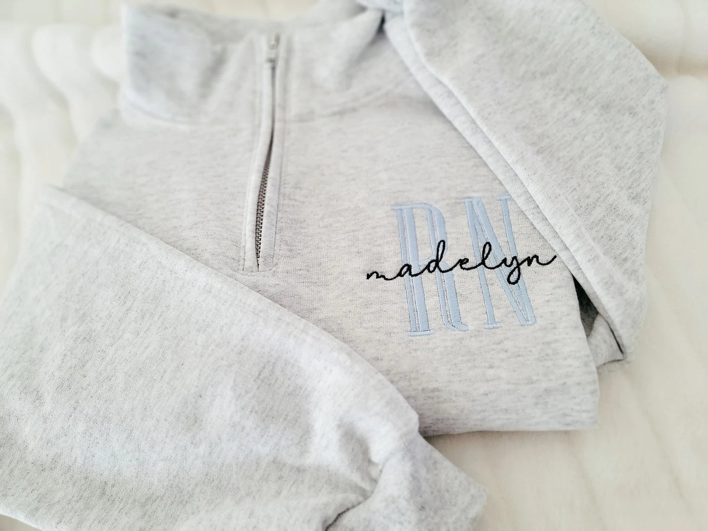 Nurse Custom Quarter Zip Sweatshirt/ T-Shirt/Sweatshirt/Hoodie