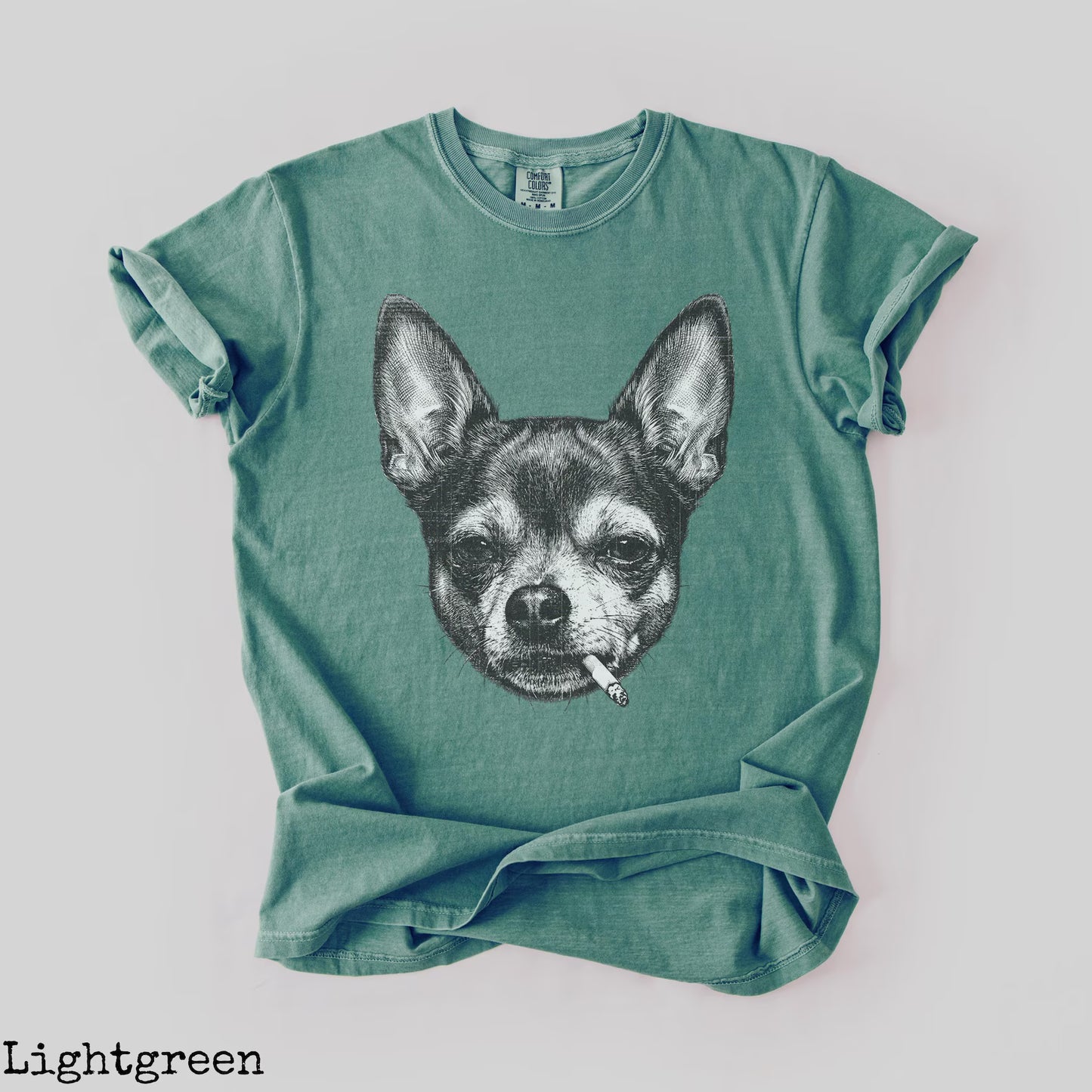 Smoking Chihuahua T-Shirt/Sweatshirt/Hoodie