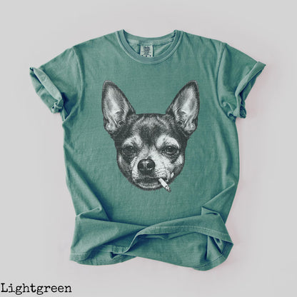 Smoking Chihuahua T-Shirt/Sweatshirt/Hoodie