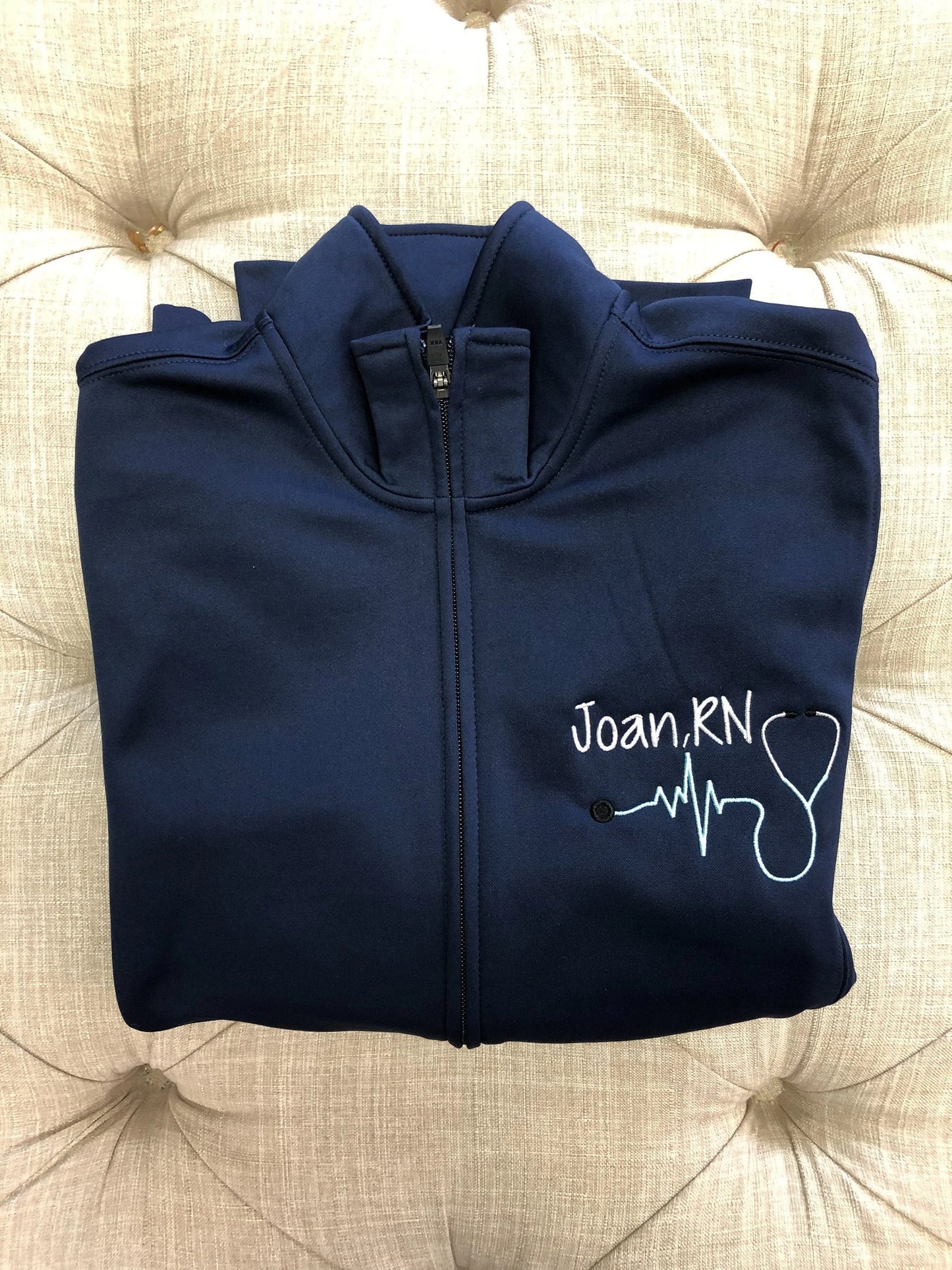 Nurse Custom Quarter Zip Sweatshirt/ T-Shirt/Sweatshirt/Hoodie-1