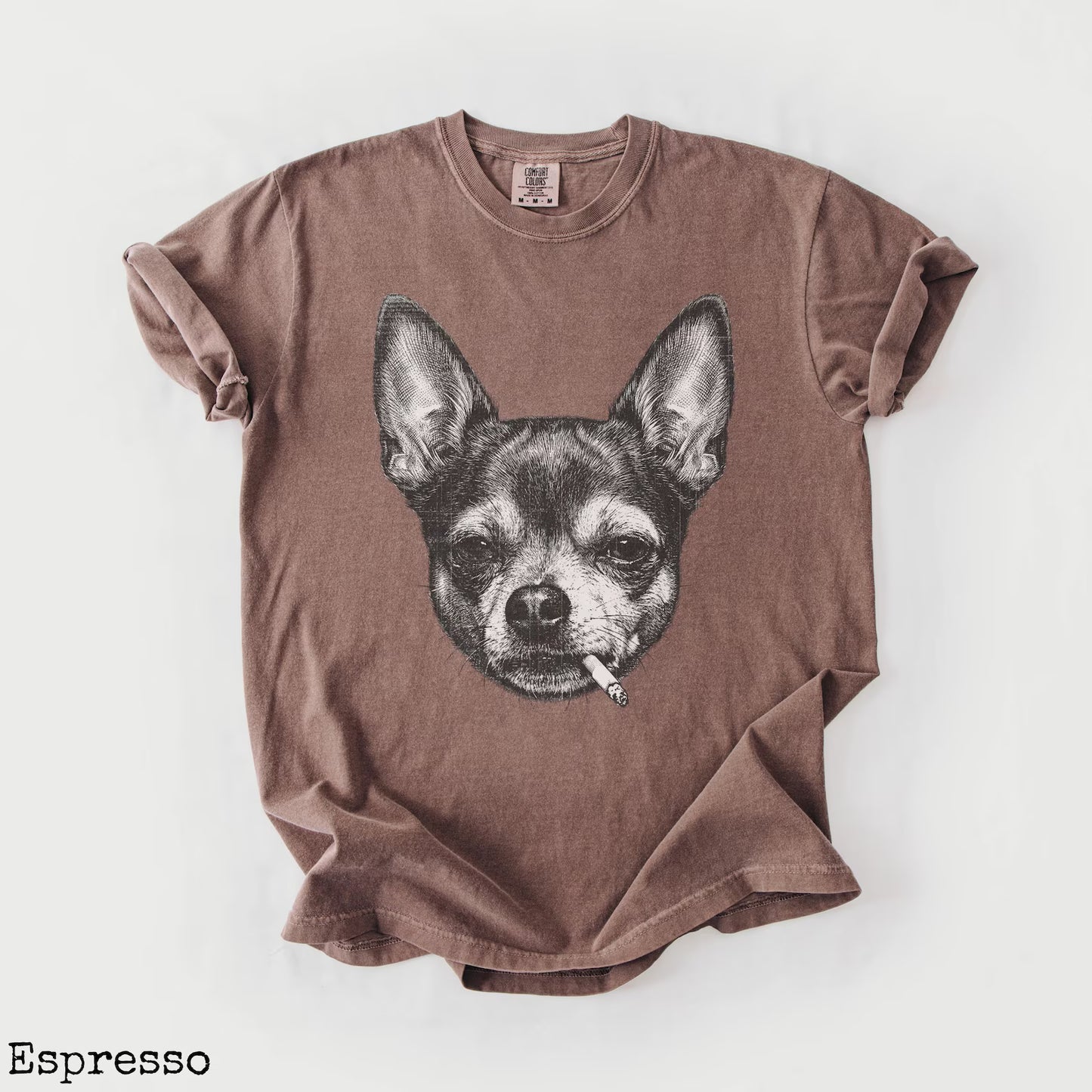 Smoking Chihuahua T-Shirt/Sweatshirt/Hoodie