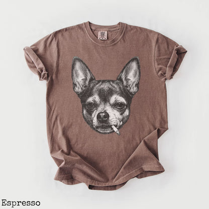 Smoking Chihuahua T-Shirt/Sweatshirt/Hoodie