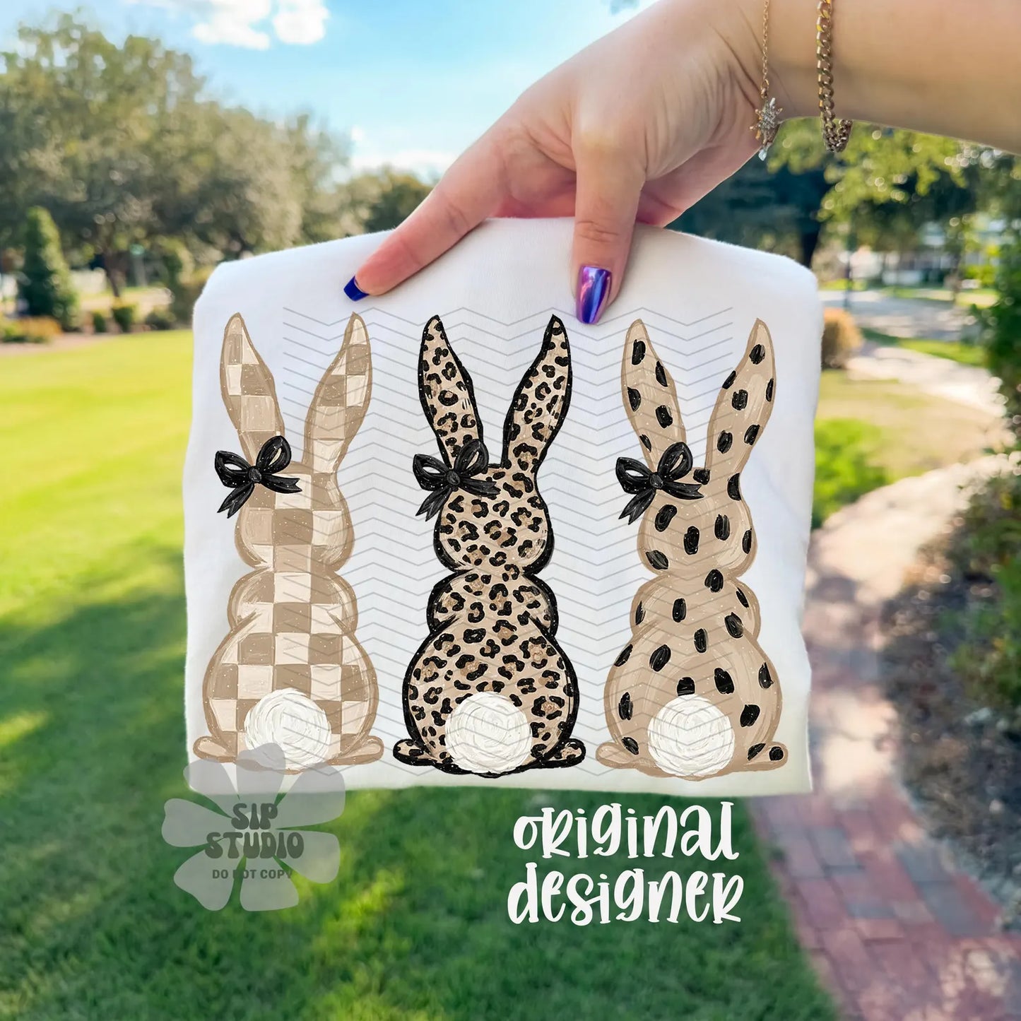 Leopard Easter Bunny T-Shirt/Sweatshirt/Hoodie
