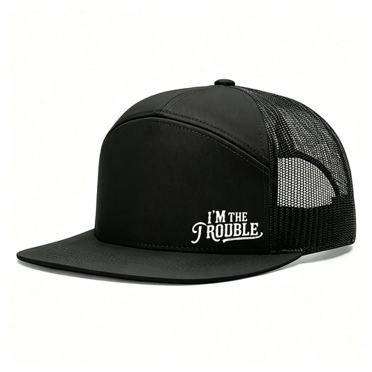 I'm The Problem/Trouble Unisex All-Season Trucker Hat Baseball Cap