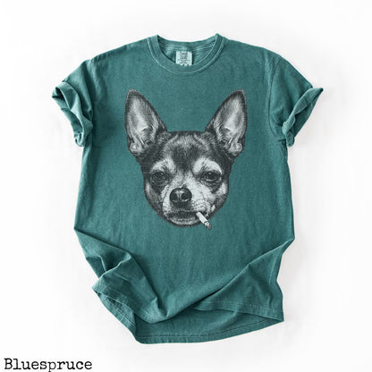 Smoking Chihuahua T-Shirt/Sweatshirt/Hoodie