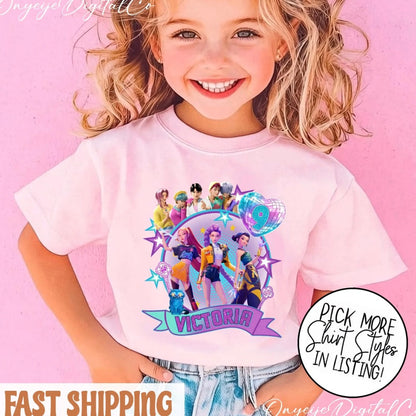 Custom Kpop Huntrix Birthday Shirt T-Shirt/Sweatshirt/Hoodie