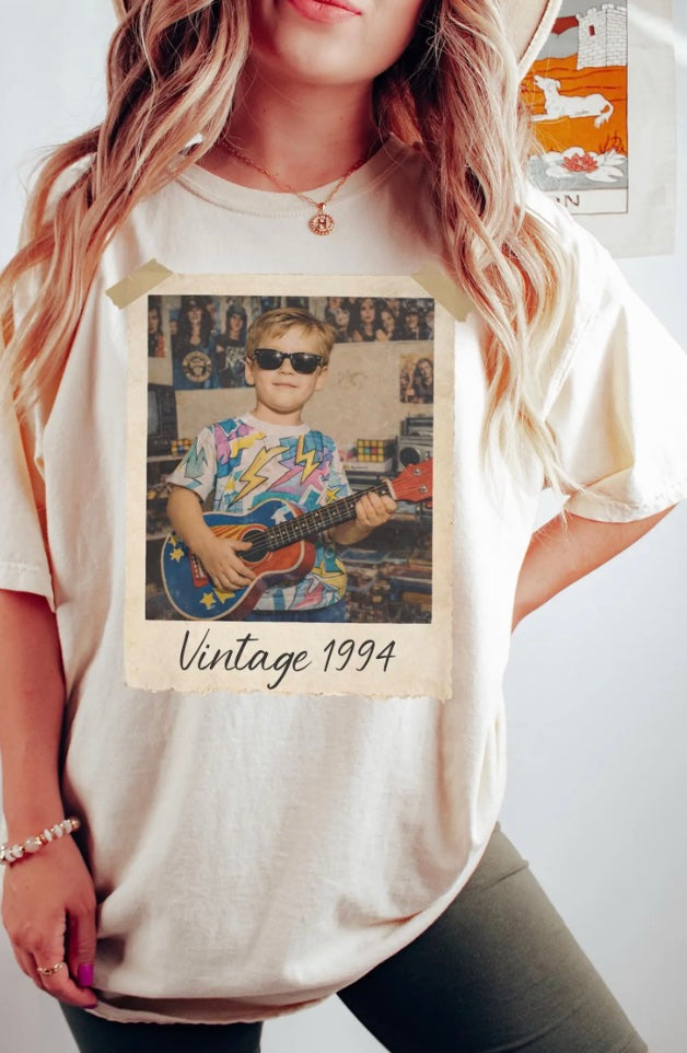 Birthday shirt Vintage Photo T-Shirt/Sweatshirt/Hoodie