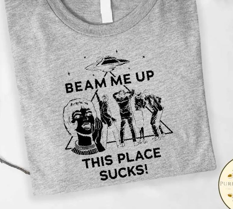 Robin Beam Me Up This Place Sucks T-Shirt/Sweatshirt/Hoodie