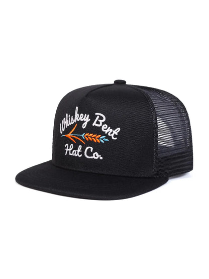 Whiskey Bent Embroidered Unisex All-Season Trucker Hat Baseball Cap