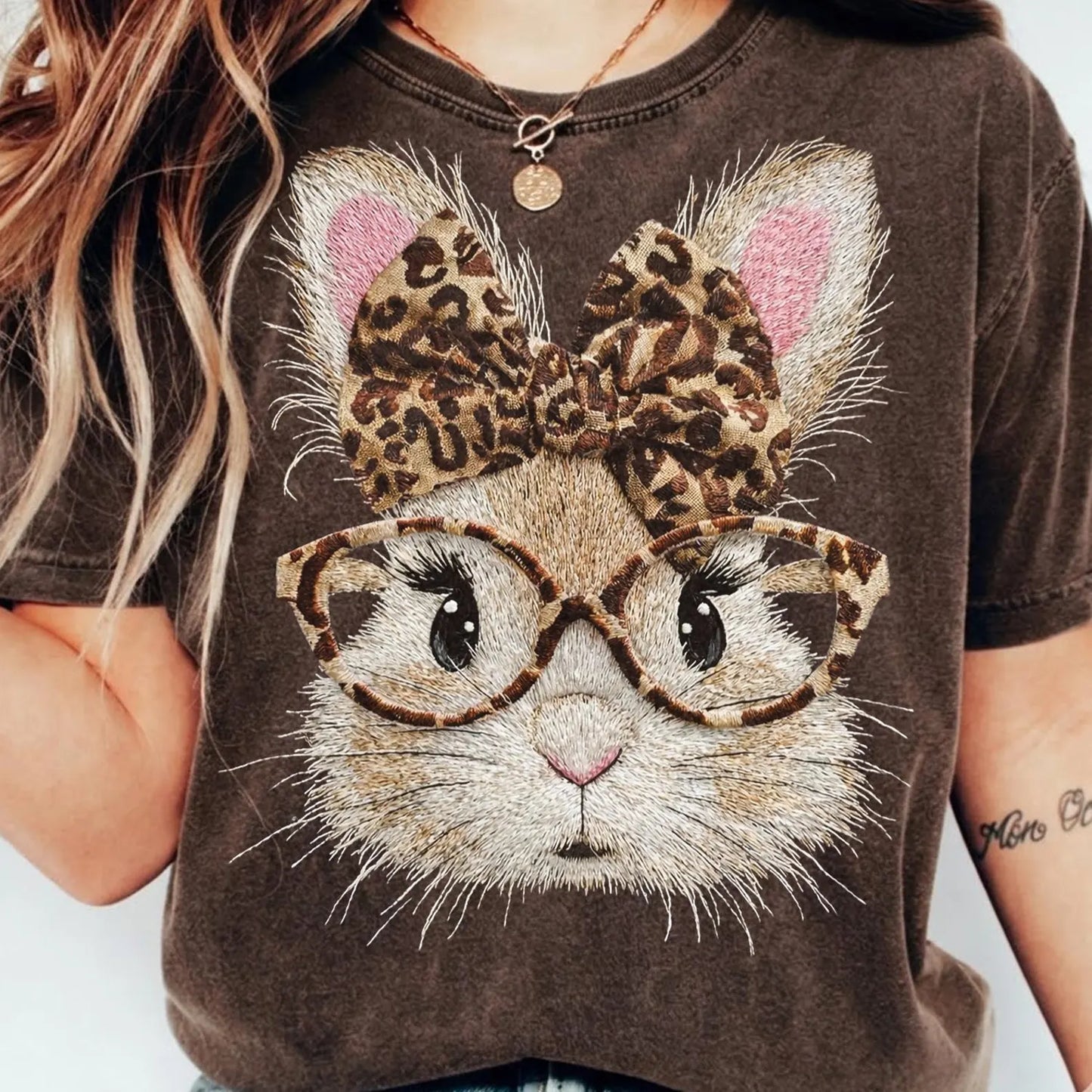 Leopard Easter Bunny T-Shirt/Sweatshirt/Hoodie