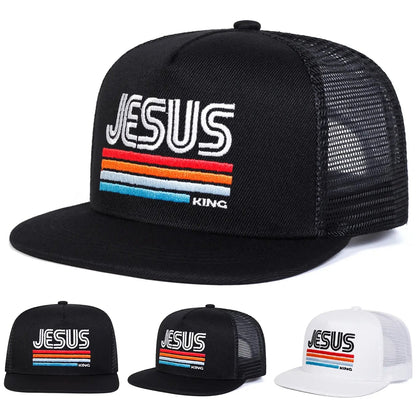 Jesus Hip-Hop Unisex All-Season Trucker Hat Baseball Cap